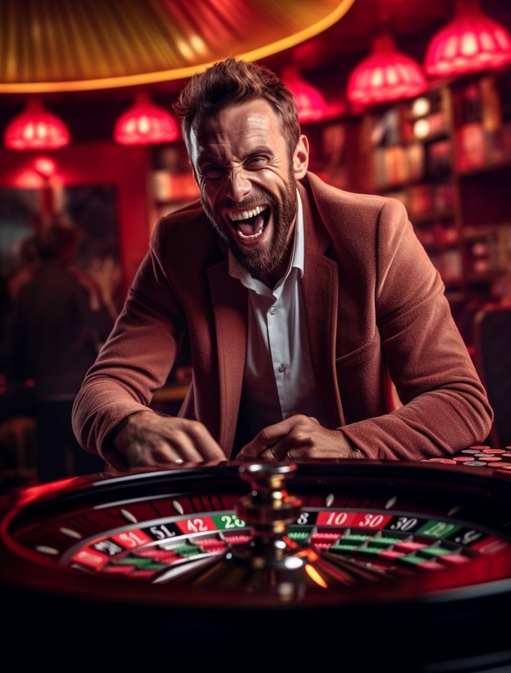 Tampilan permainan Hood vs Wolf dengan grafis yang menarik di platform interacty